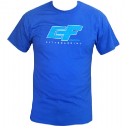 Crazyfly Blue Logo T-Shirt