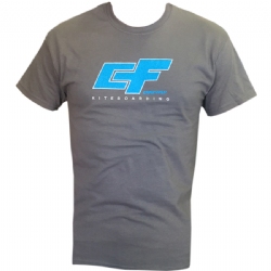Crazyfly Grey Logo T-Shirt