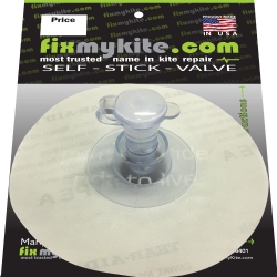 Fixmykite.com MEGA 9mm valve, 1-way