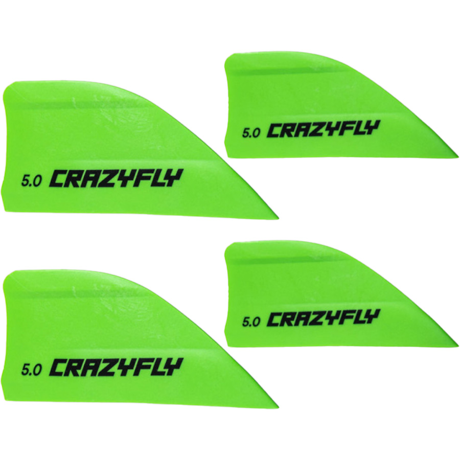 crazyfly-2026-fin-set-5cm-green