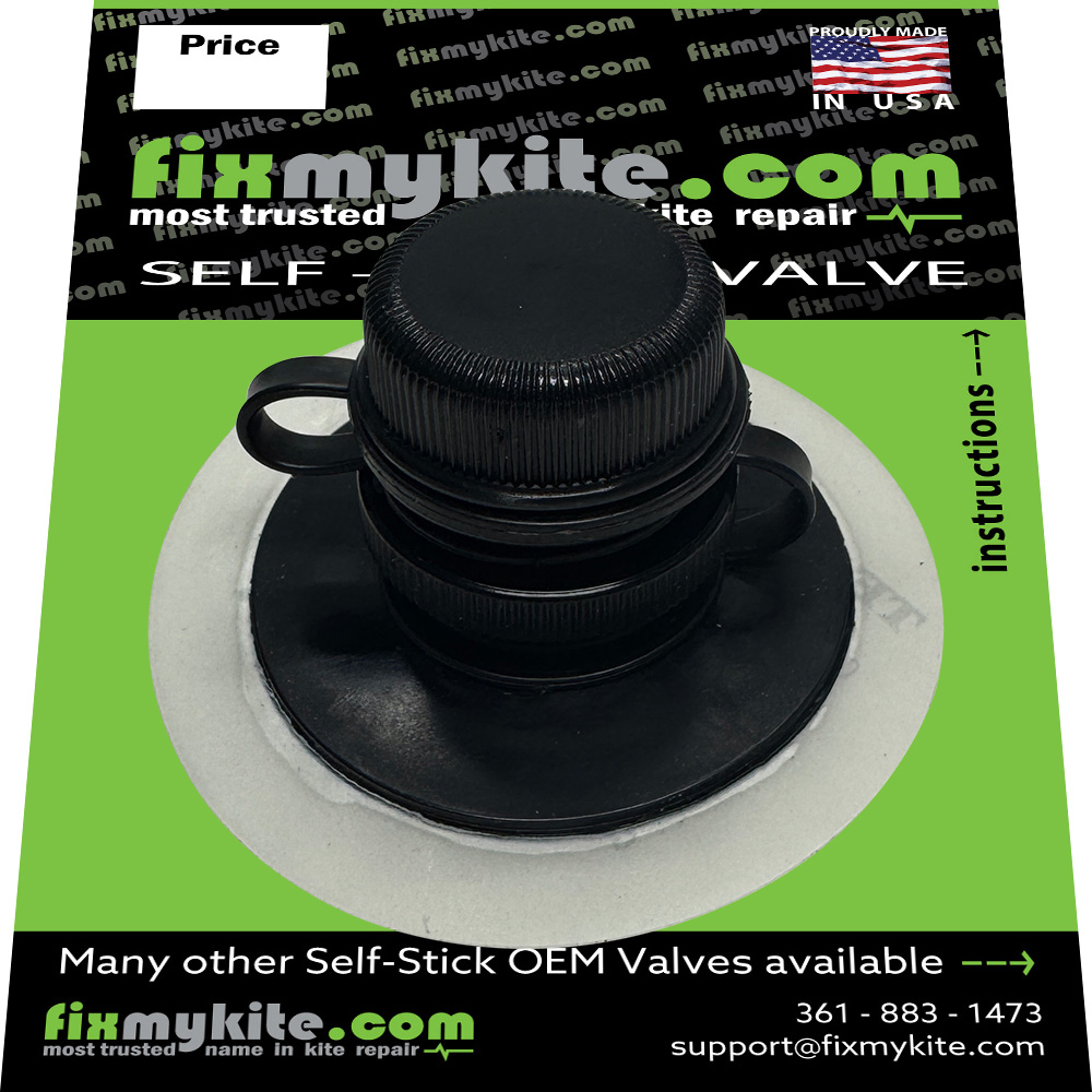 Fixmykite.com PKS Low Profile Airlock 2 Screw Valve